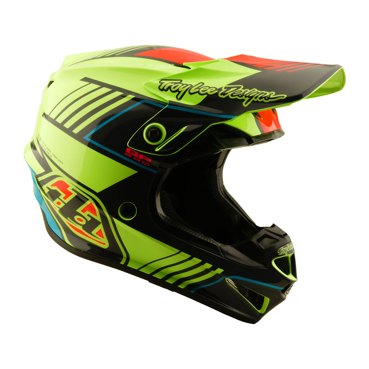 Youth GP Pro Helmet Segment Glo Yellow