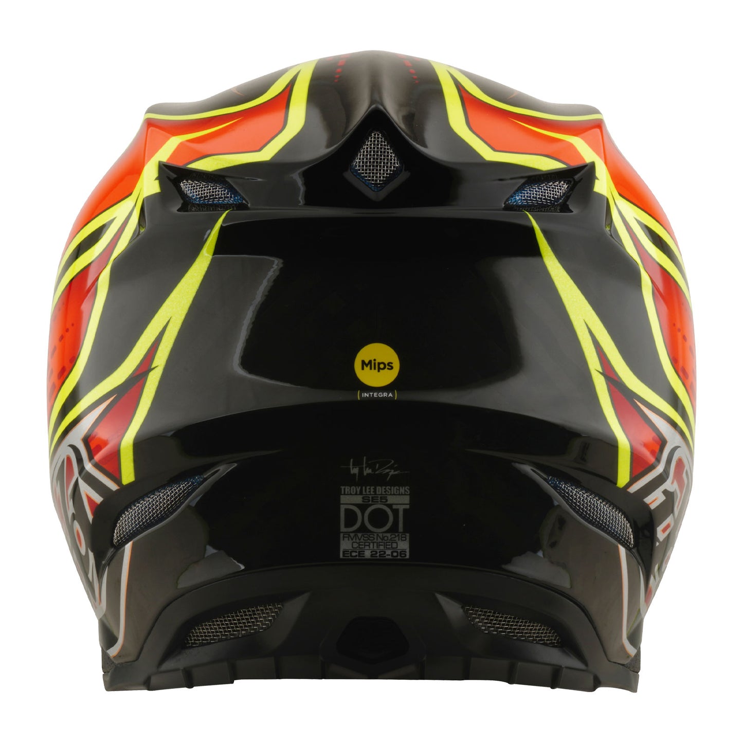 SE5 Carbon Helmet Wings Red