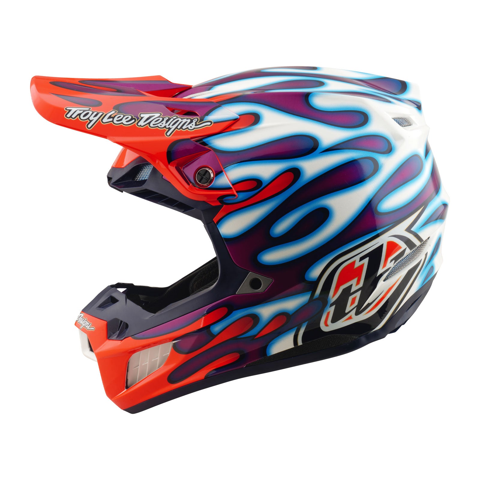 SE5 Composite Helmet Overspray Violet / White