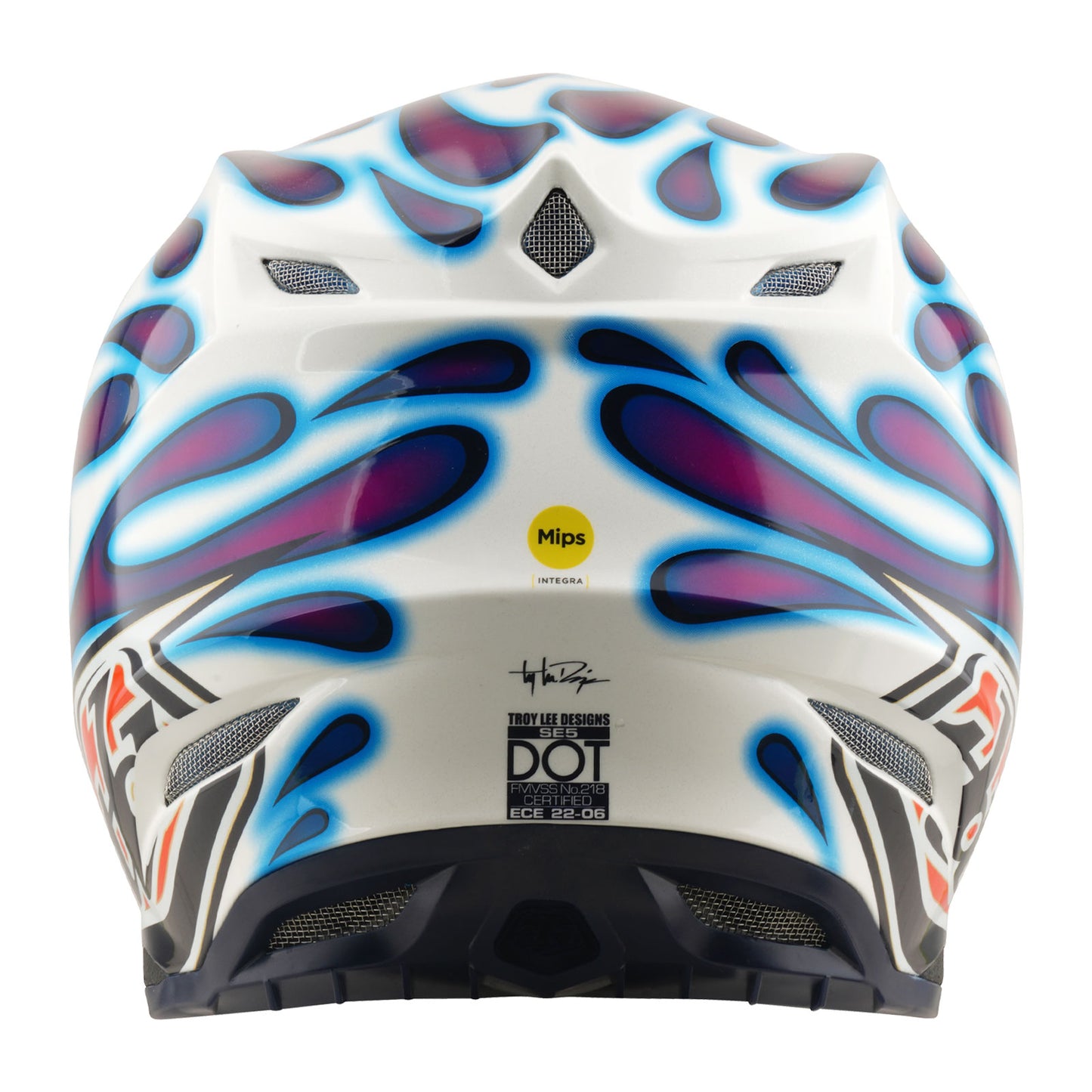 SE5 Composite Helmet Overspray Violet / White