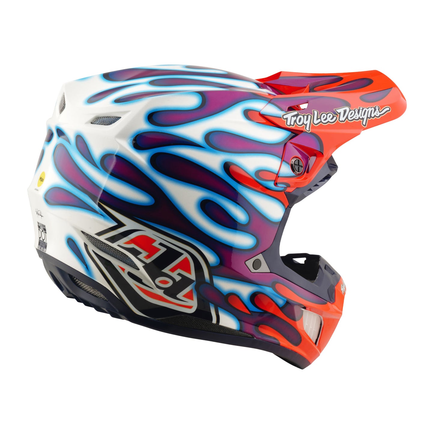 SE5 Composite Helmet Overspray Violet / White