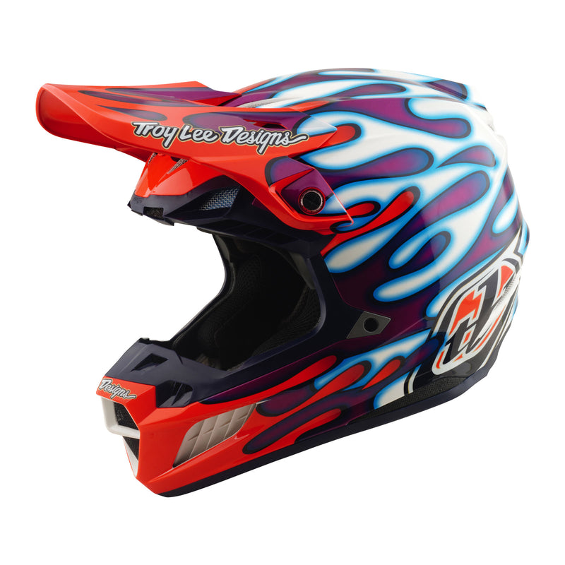 SE5 Composite Helmet Overspray Violet / White