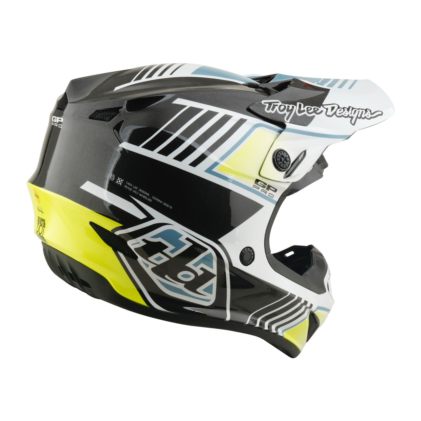 Youth GP Pro Helmet Segment Gray