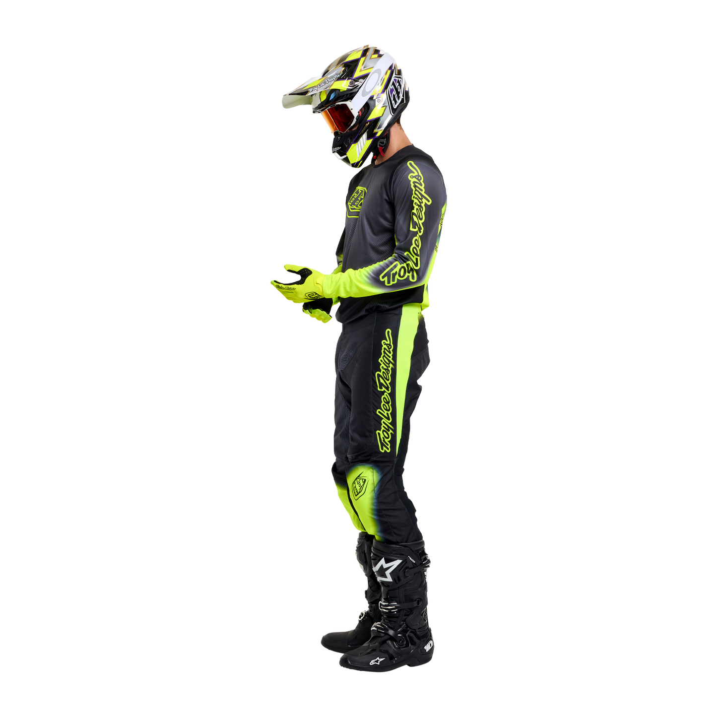 GP Pro Jersey Imprint Gray / Flo Yellow