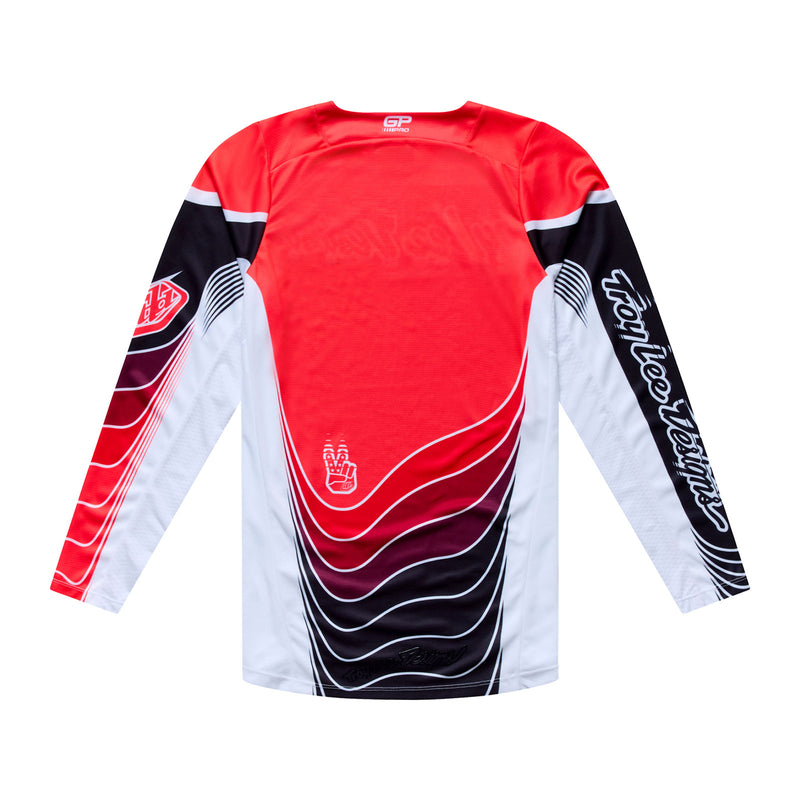 GP Pro Jersey Stagger Black / Red