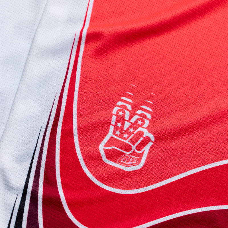 GP Pro Jersey Stagger Black / Red