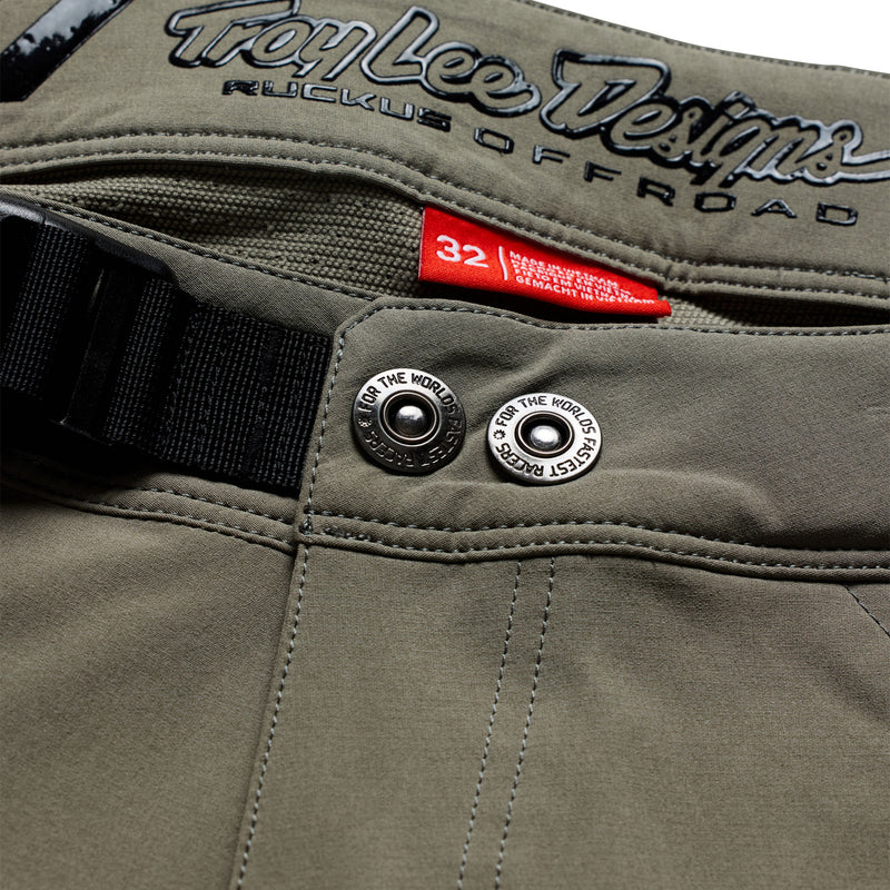 Ruckus Offroad Pant Mono Army
