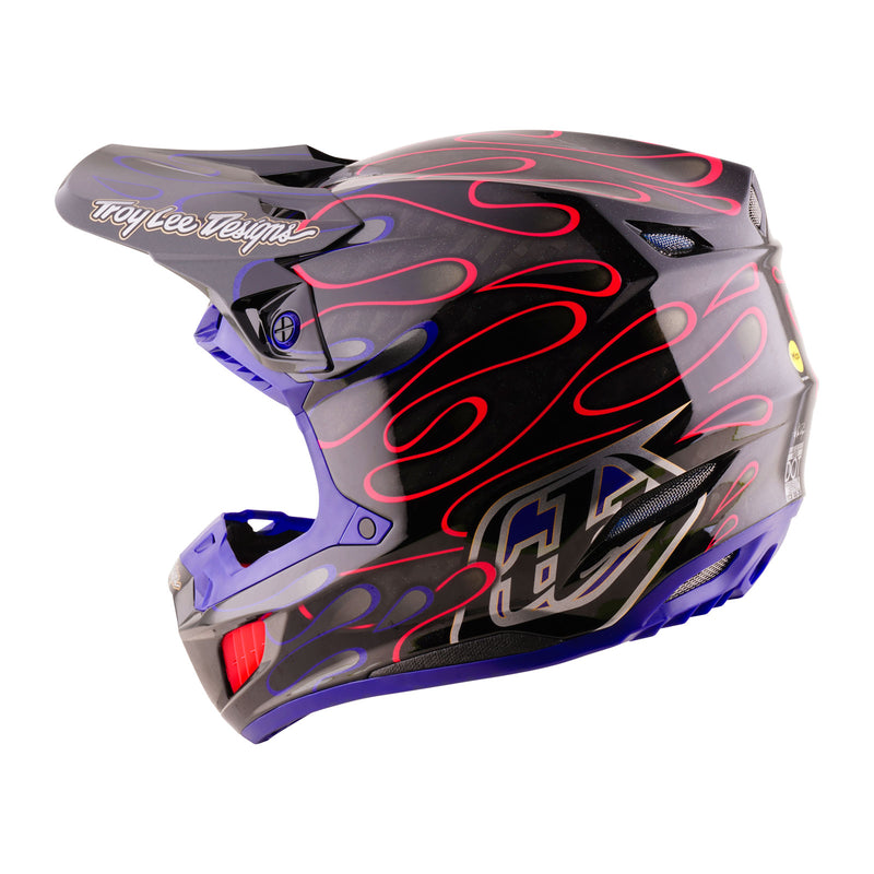 SE5 Carbon Helmet  Overspray Black / Magenta