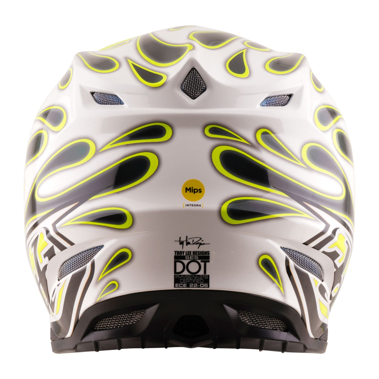 SE5 Composite Helmet Overspray Charcoal / Flo Yellow