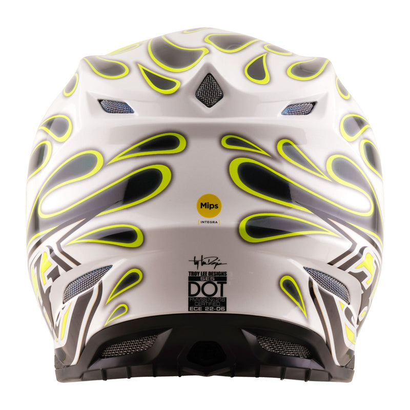 SE5 Composite Helmet Overspray Charcoal / Flo Yellow