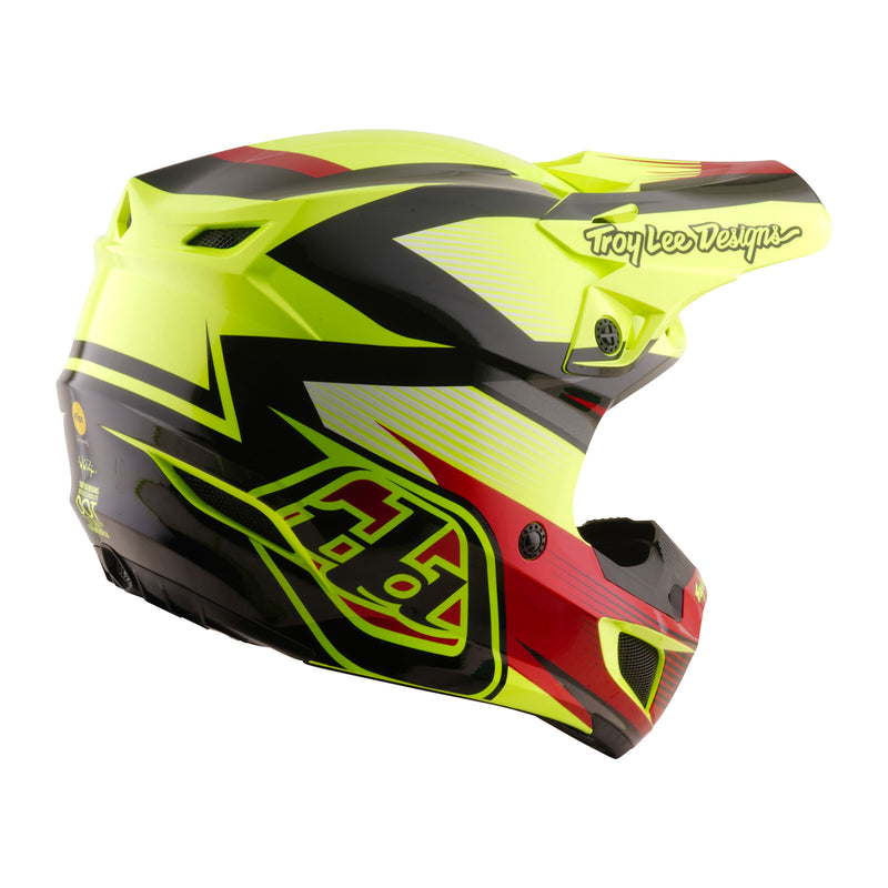 SE5 Polycarbonate Helmet Ripper Flo Yellow