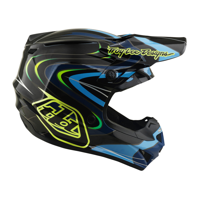 Youth GP Pro Helmet  Slides Black / Yellow