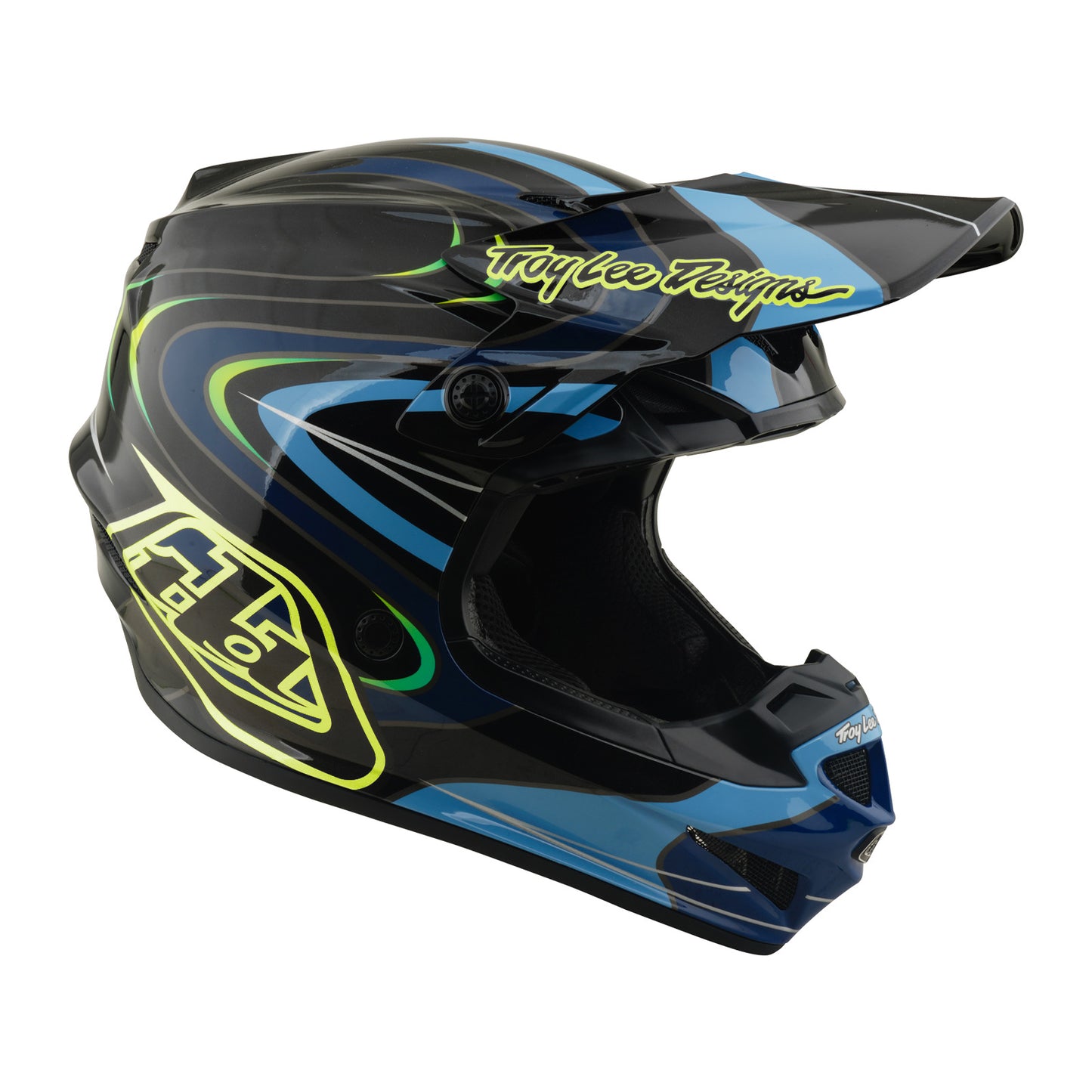 Youth GP Pro Helmet  Slides Black / Yellow
