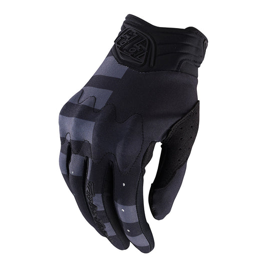 Womens Gambit Glove Stripe Black