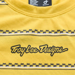 Womens Lilium Ride SS Tee Checked Out Butter