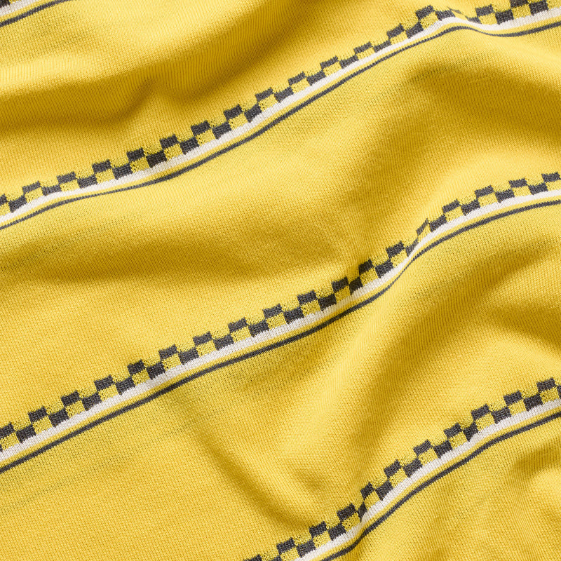 Womens Lilium Ride SS Tee Checked Out Butter