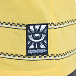 Womens Lilium Ride SS Tee Checked Out Butter