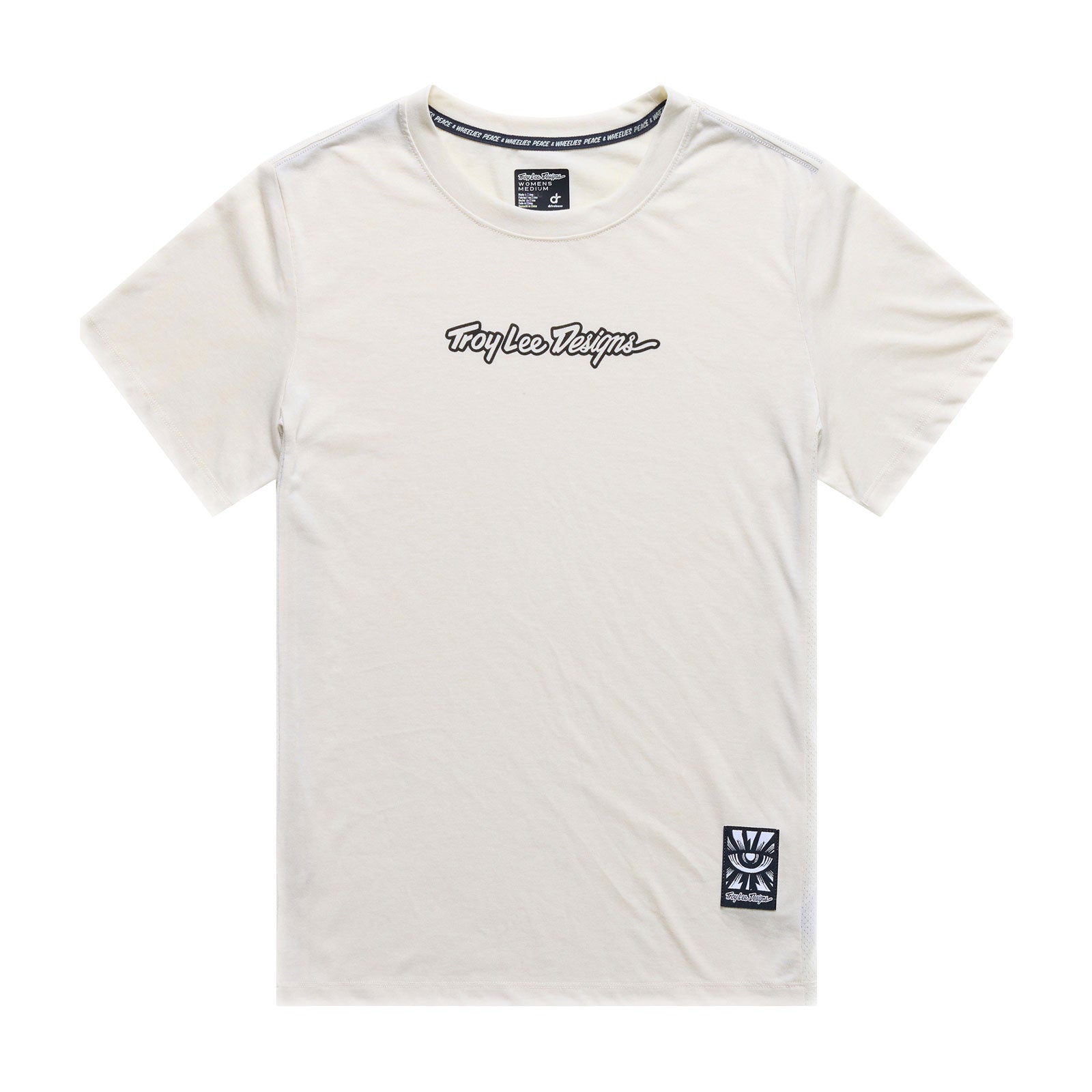 Womens Lilium Ride SS Tee Signature Pumice