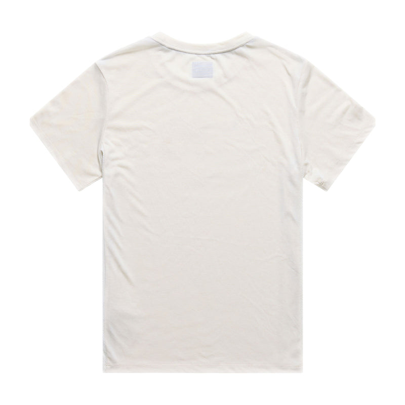 Womens Lilium Ride SS Tee Signature Pumice