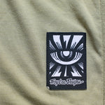 Womens Lilium Ride SS Tee Stamps Sage