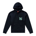 Womens Pullover Hoodie Handlebar Black