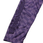 Womens Lilium Pant Twisted Checkers Purple