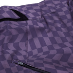 Womens Lilium Pant Twisted Checkers Purple