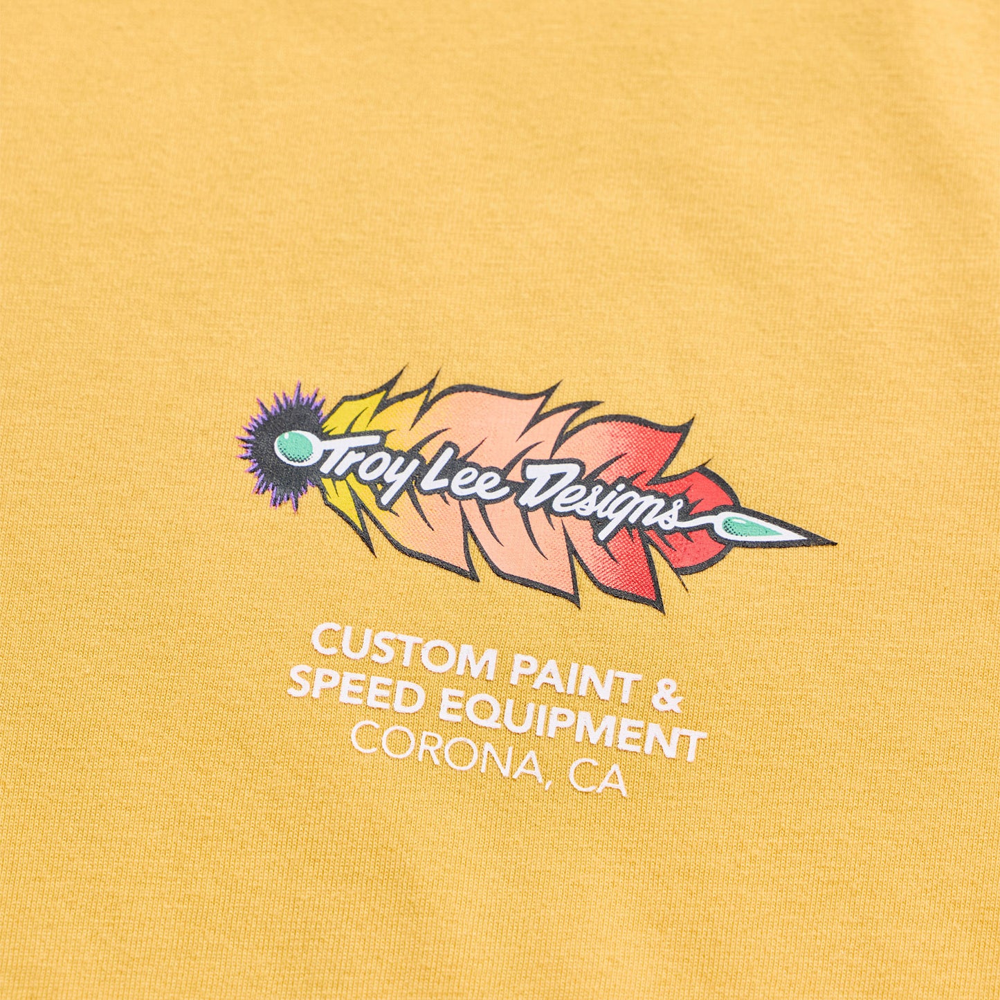 Youth Short Sleeve Tee Feathers Bleached Melon