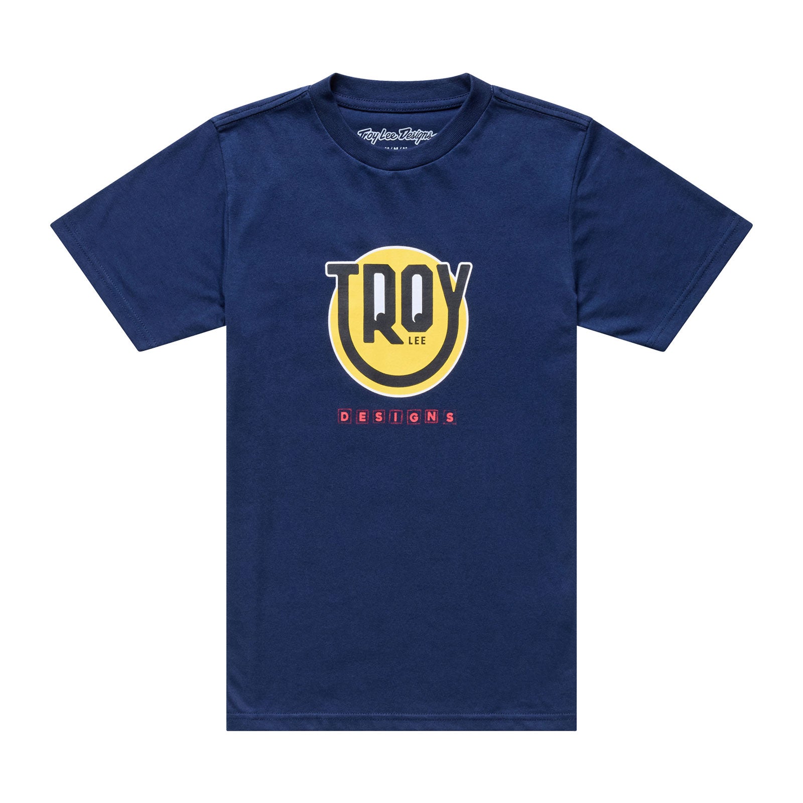 Youth Short Sleeve Tee Happy Dayz Navy