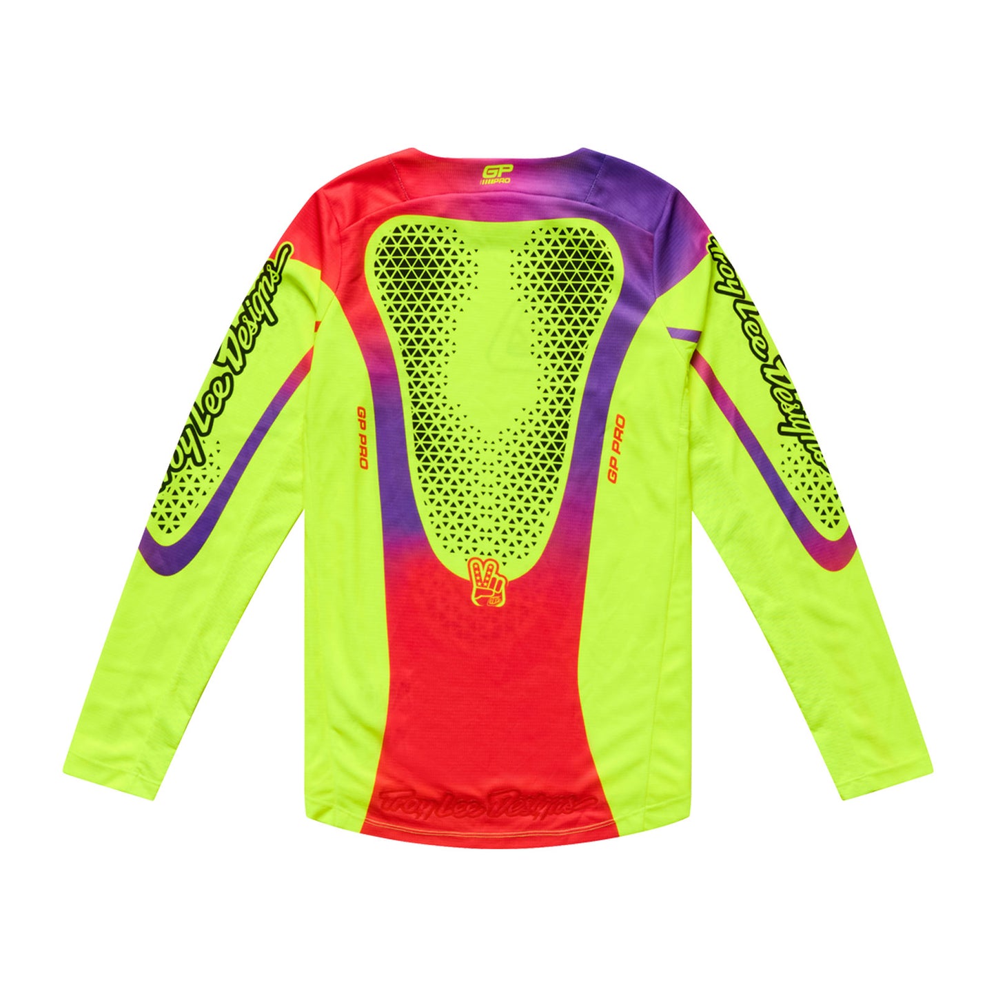Youth GP Pro Jersey Aura Flo Yellow