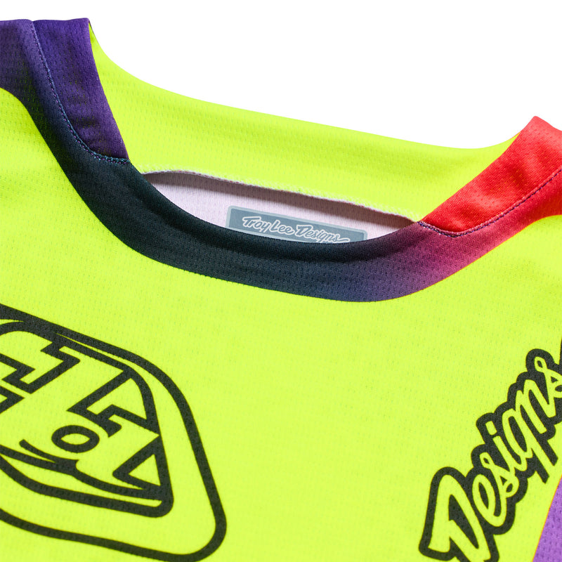 Youth GP Pro Jersey Aura Flo Yellow