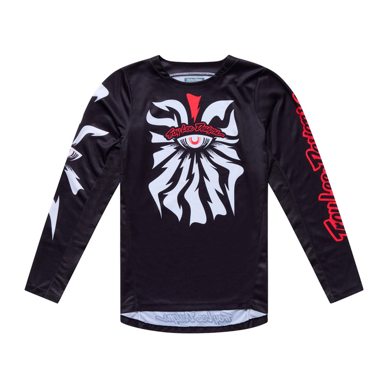 Youth GP Pro Jersey Cyclops Black / Neo Red