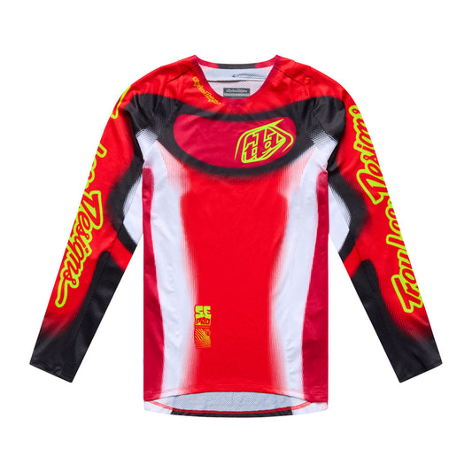 Youth SE Pro LS Jersey Illusion Red / Black