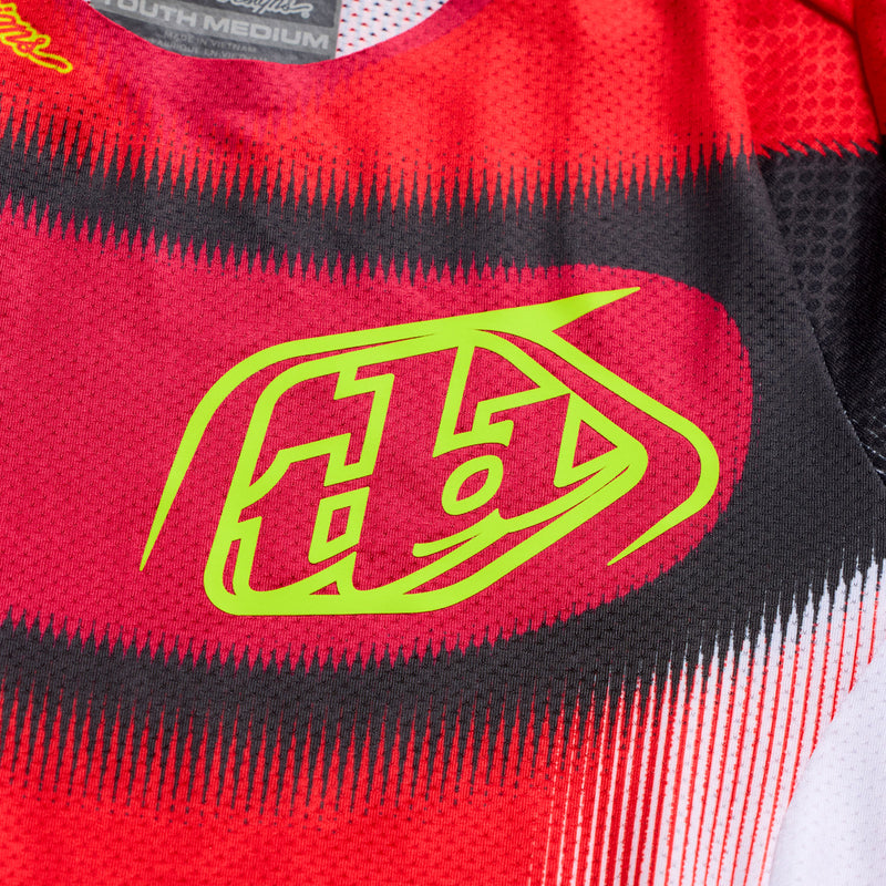 Youth SE Pro LS Jersey Illusion Red / Black