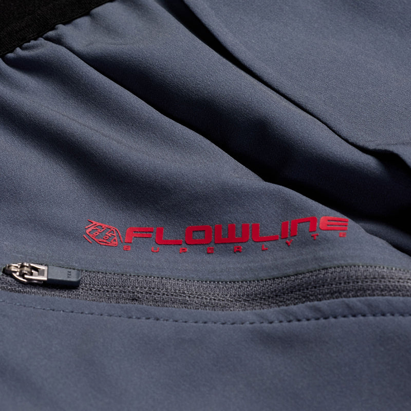 Monofilament court Flowline Superlyte Bleu acier