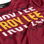 Ruckus 3/4 Jersey Spun Oxblood