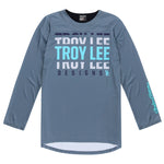 Ruckus 3/4 Jersey Spun Steel Blue