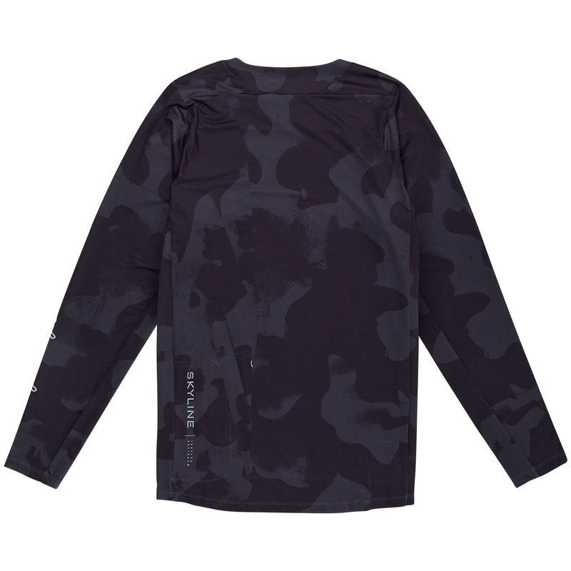 Maillot à manches longues Skyline Scrubland Noir