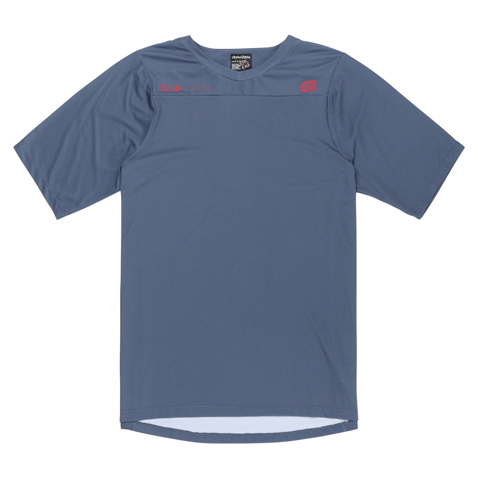 Maillot à manches courtes Skyline Mono Steel Blue
