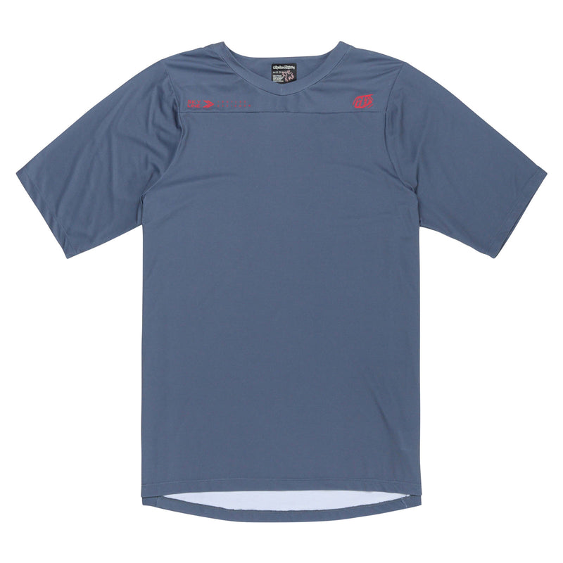 Maillot à manches courtes Skyline Mono Steel Blue