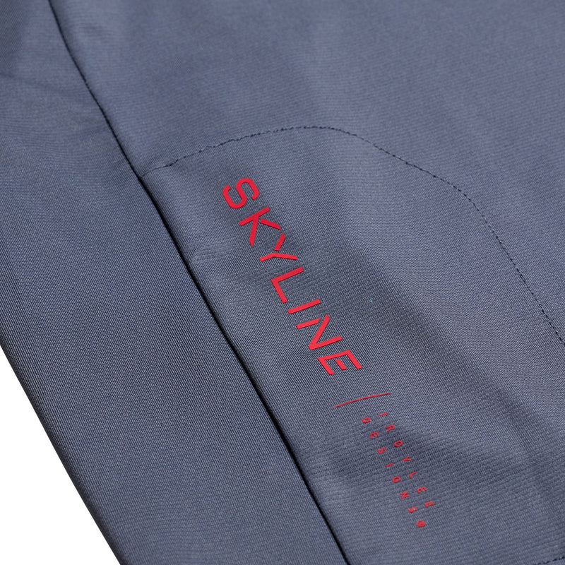 Maillot à manches courtes Skyline Mono Steel Blue