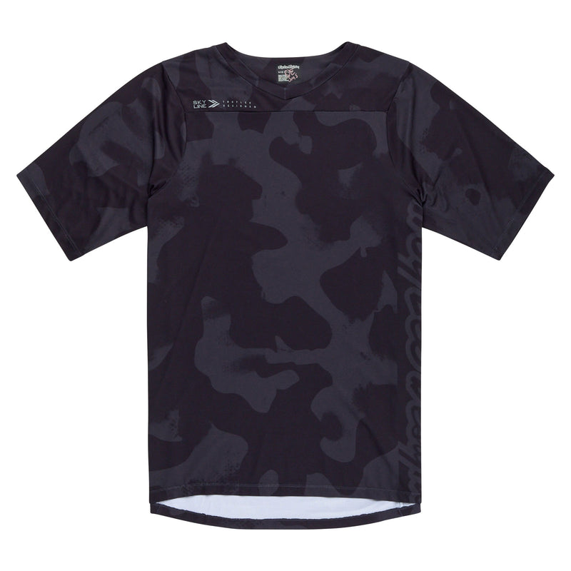 Maillot à manches courtes Skyline Scrubland Noir