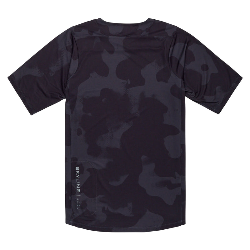 Maillot à manches courtes Skyline Scrubland Noir