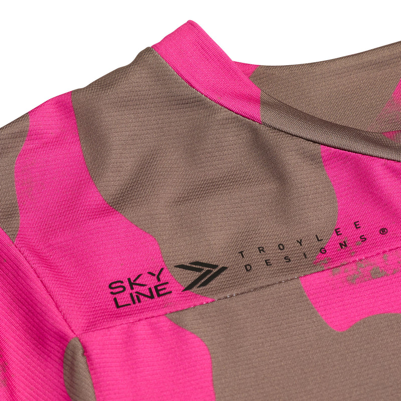 Maillot à manches courtes Skyline Scrubland Olive