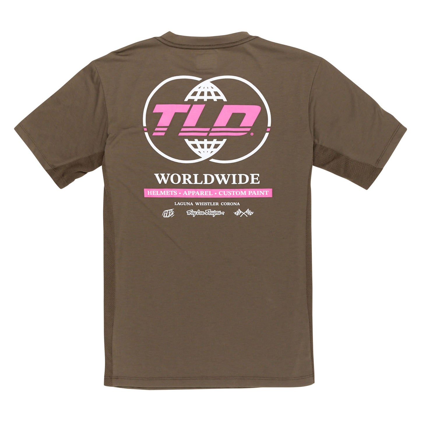 Skyline Short Sleeve Ride Tee Worldwide Caper