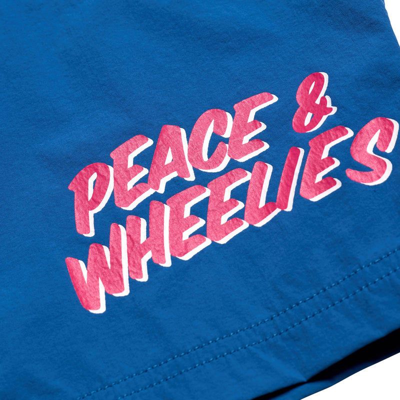 Short Skyline Trail avec doublure, couleur cobalt délavé