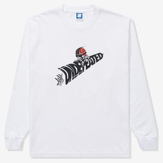 T-shirt à manches longues Undefeated X Troy Lee Designs Blanc