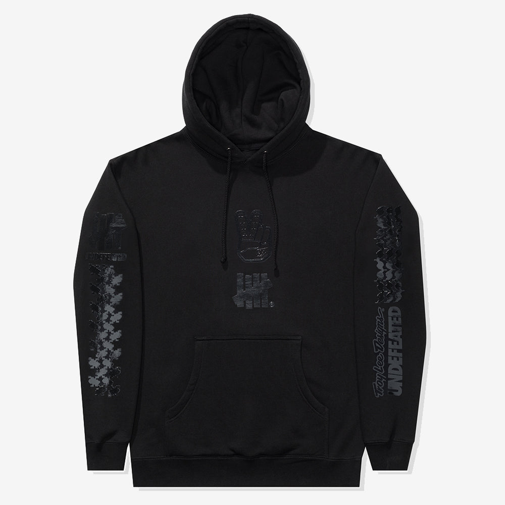 Pullover Hoodie Undefeated X Troy Lee Designs Black