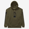 Pullover Hoodie Undefeated X Troy Lee Designs Olive