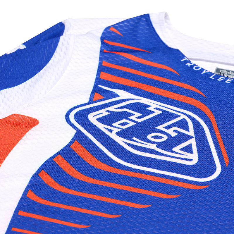 Maillot GP Pro Air Ripple Bleu/Orange